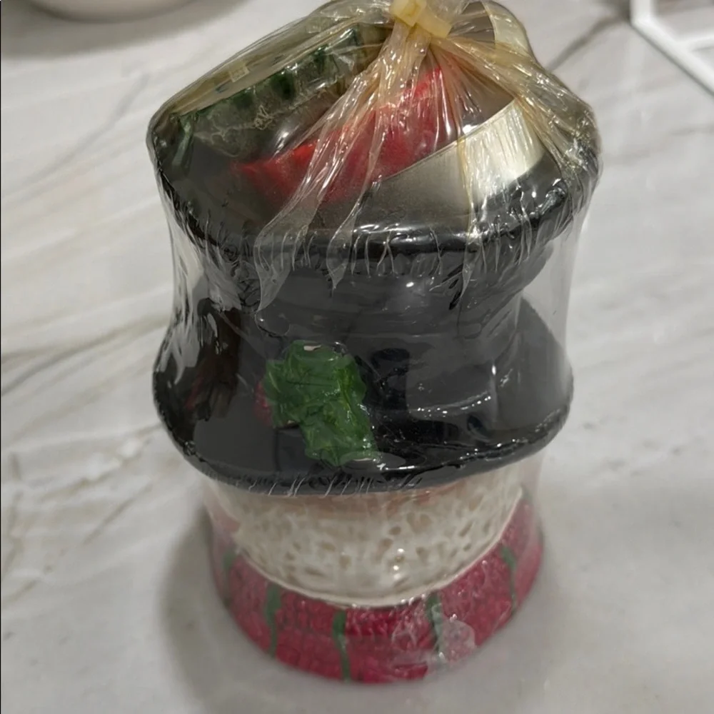 Yankee Candle Snowman Tart Warmer Retired 2012